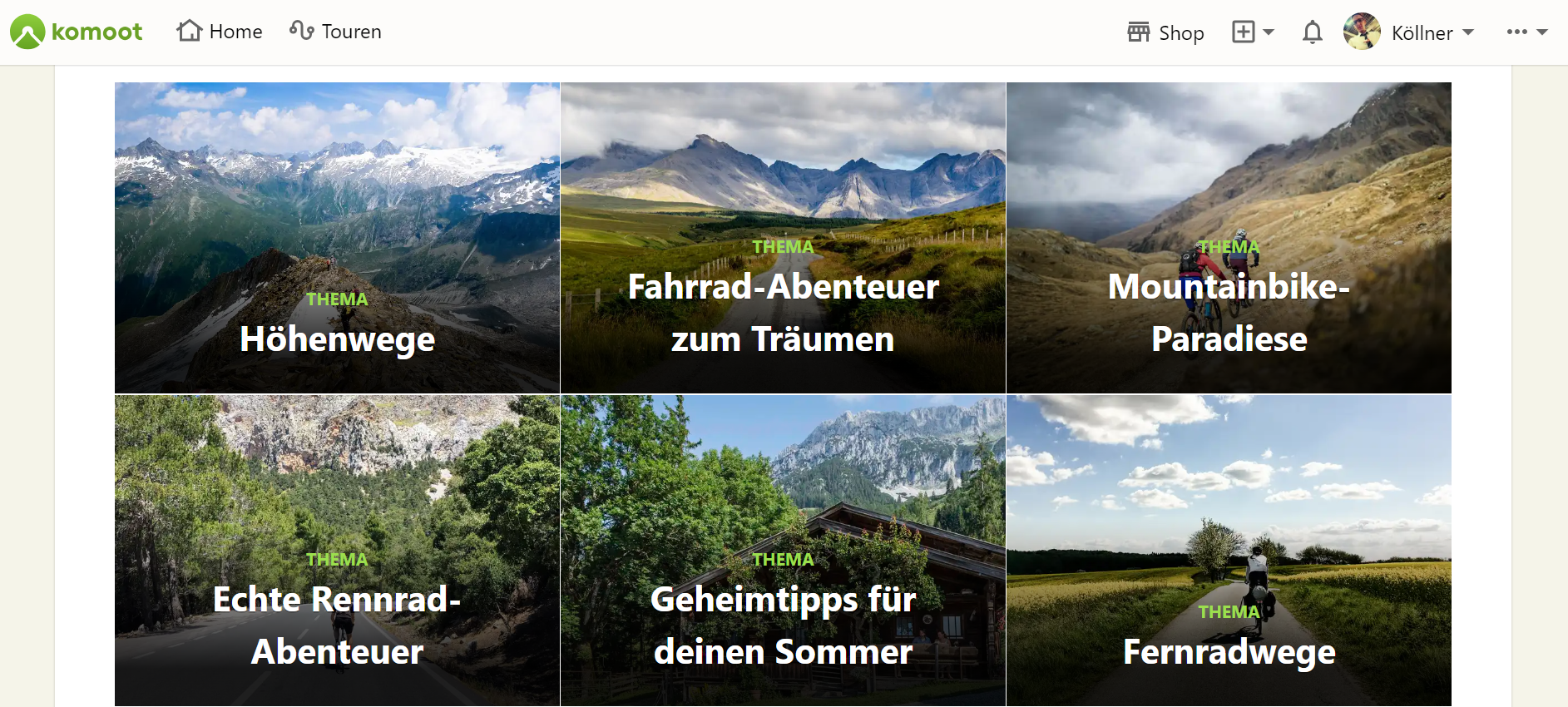 Komoot App: Der ultimative Begleiter für deine Radtour + kostenloses Regionen Paket